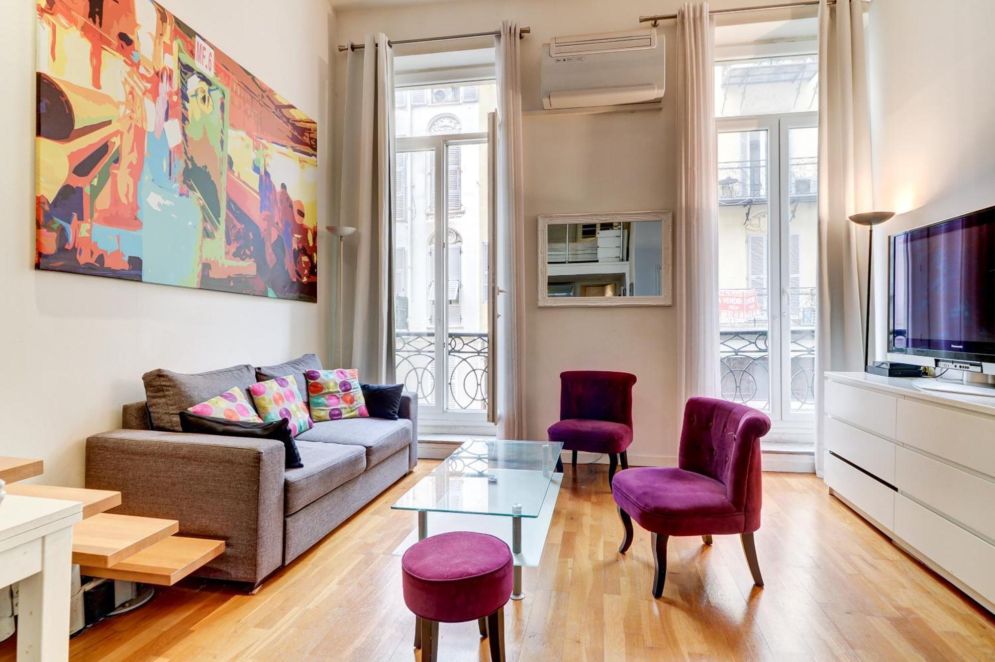 Spacieux Duplex - Zone Pietonne Nicea Zewnętrze zdjęcie